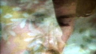 Pink labia close up of naive brunette