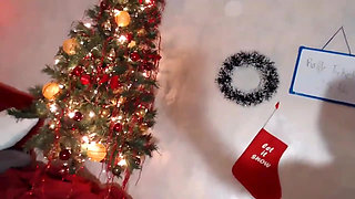 Naughty Christmas on Cam! - Part 1