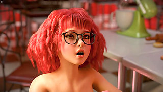 18 Plus Petite Japanese Stepsister Giving My Cock Handjob