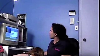 Mexicana blowjob with her big boobs