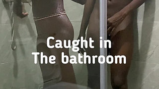 She Got Fucked at the Bathroom Quickie