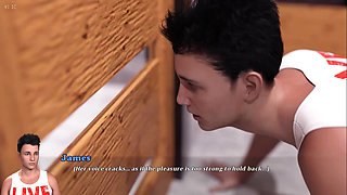 Amnesia: horny sexy MILF masturbates in the bathroom s2ep.14