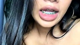Cute Asian Chubby Teen Wild Dildo Masturbation