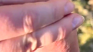 Caught Stroking in Public... She Helped Me Finish