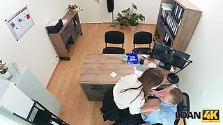 Una Fairy Hot Office Sex - Russian Teen Fucks Stranger on Desk