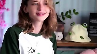 Curly Blonde Teen Records Solo Dildo Masturbation More at