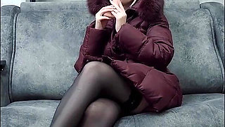 I Cum in My Beautiful Fur Coat