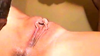 Interracial blowjob fuck jerk and facial at gloryhole