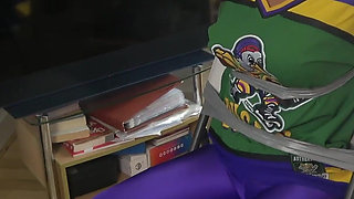 Latina in: Hockey Team Member Taped up to a Chair and Tape Gagged! (4k)