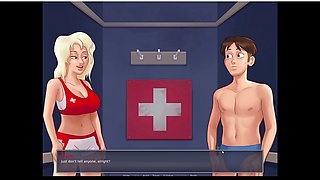 Oral pleasure, hand-job, summertime saga