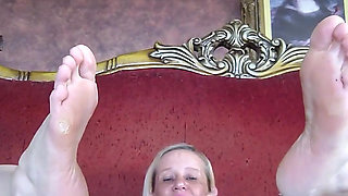 Intense Solo Fun with My Big Black Dildo