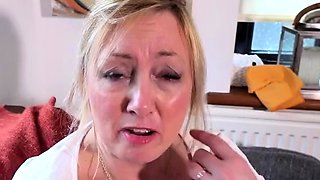 Busty Blond Punished For Her Big Boobs