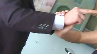 Alisha Sweet does anal fuck and a2m with the boss