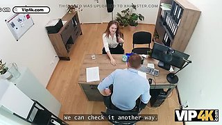 Naughty Teen Una Fairy Gets Spanked by Loan Manager in Hot Office Encounter