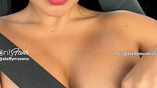 Blonde tight pussy babe solo toy fun in glamour masturbation