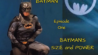 Batman Big Cock and Big Cumshot