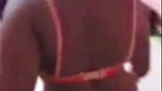 Desi Tamil House Maid in Petticoat Bra Cleaning Tease & Wild Reverse Cowgirl Ride on Owner! Indianhotwifex