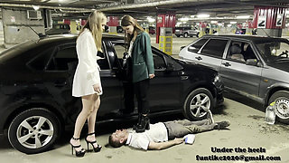 Girls in the Parking Lot
