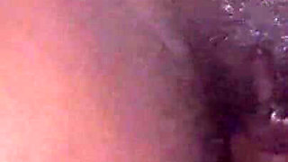 Hot Ebony Babe Front View Dick Rubbing Her Pussy Slow Motion