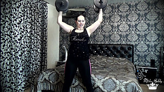 Beating my last weight lifting challenge! More than 50 times per exercise