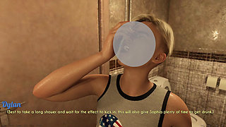 Awam Sophia MILF - Porn Watching Night with Sophia Turns Into Hot Anal Fucking - Part 1