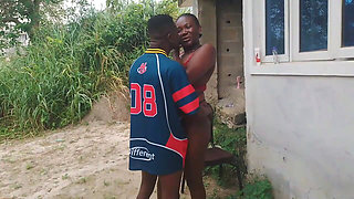 His Step Came to Her House and Wanted to Send Him for an Errand He Started Kissing Her and Fucked Her While She Do Her Exercise