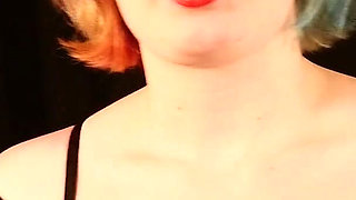 Porcelain Victoria's Lesbian BDSM 80s Porno Part 1: Slave Mila's Audition and Inspection