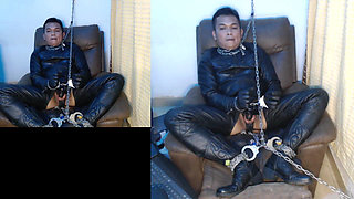 Selfbondage Leather Gay Live New
