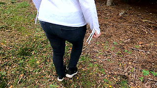 She Gets Tit Slapped During Hiking Tour