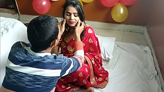Suhagraat hardcore sex with horny wife