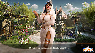 Sisters in Sin Gameplay Part 11 - Rebecca Confronts Lust in the Garden