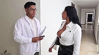 Aspirant Nurse Shows Off Her Resume To Dr. JOE And Gets Fucked Hard
