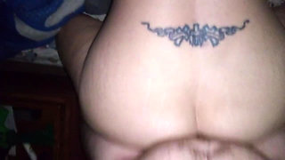 Doggy style pounding my sexy wife