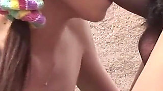 Pervert Japanese Scene-1_thin Japanese in a Bikini Masturbates in the Car and Fucks on the Beach