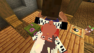 Minecraft Sexcraft The Jenny Mod  - Seeing what Cassie has to offer with her massive tits