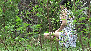 Flashing My Pussy in the Woods