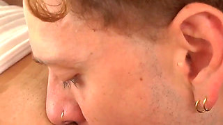 The Little Blonde Goes to the Doctor and Cures Her with Her Huge Cock