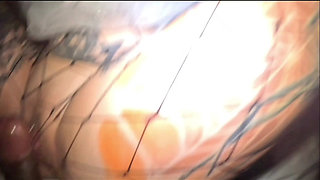 Filthy Maid Fucks, Sucks, Rims Her BBC Bull.