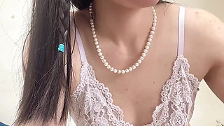 Hana Suck Dick Then Get Nake Show Her Petite Sexy Body