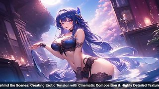 Behind the Scenes Creating Erotic Tension with Cinematic Composition & Highly Detailed Textures