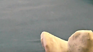 Sheela Sinner Feetworship Dirty White Socks