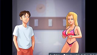 Family cartoon porn, summer saga, story