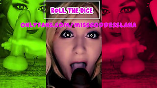 Roll the Dice Suck Your Dildo with Me the Online Game