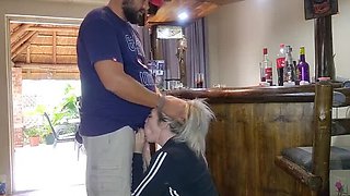 Hot Blonde Cheats and Gets Creampie in Quickie