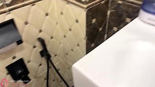 Amelia Queen Morning Piss Compilation - Teen Russian POV Close Up Pee & Golden Shower