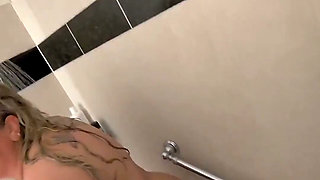 Huge Titties in the Shower
