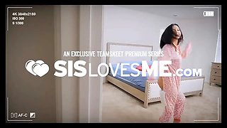 Hot pool guy shafts down a big titty young