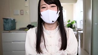 Extreme close up of Japanese teen masturbating Uncensored