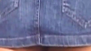 MILF Thong Tease Fingers Dripping Pussy with Huge BBC Dildo