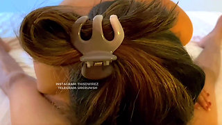 Lonely Widow's Pink Make Me so Lustful I Accidentally Went Into the Bathroom While She Was Taking a Shower